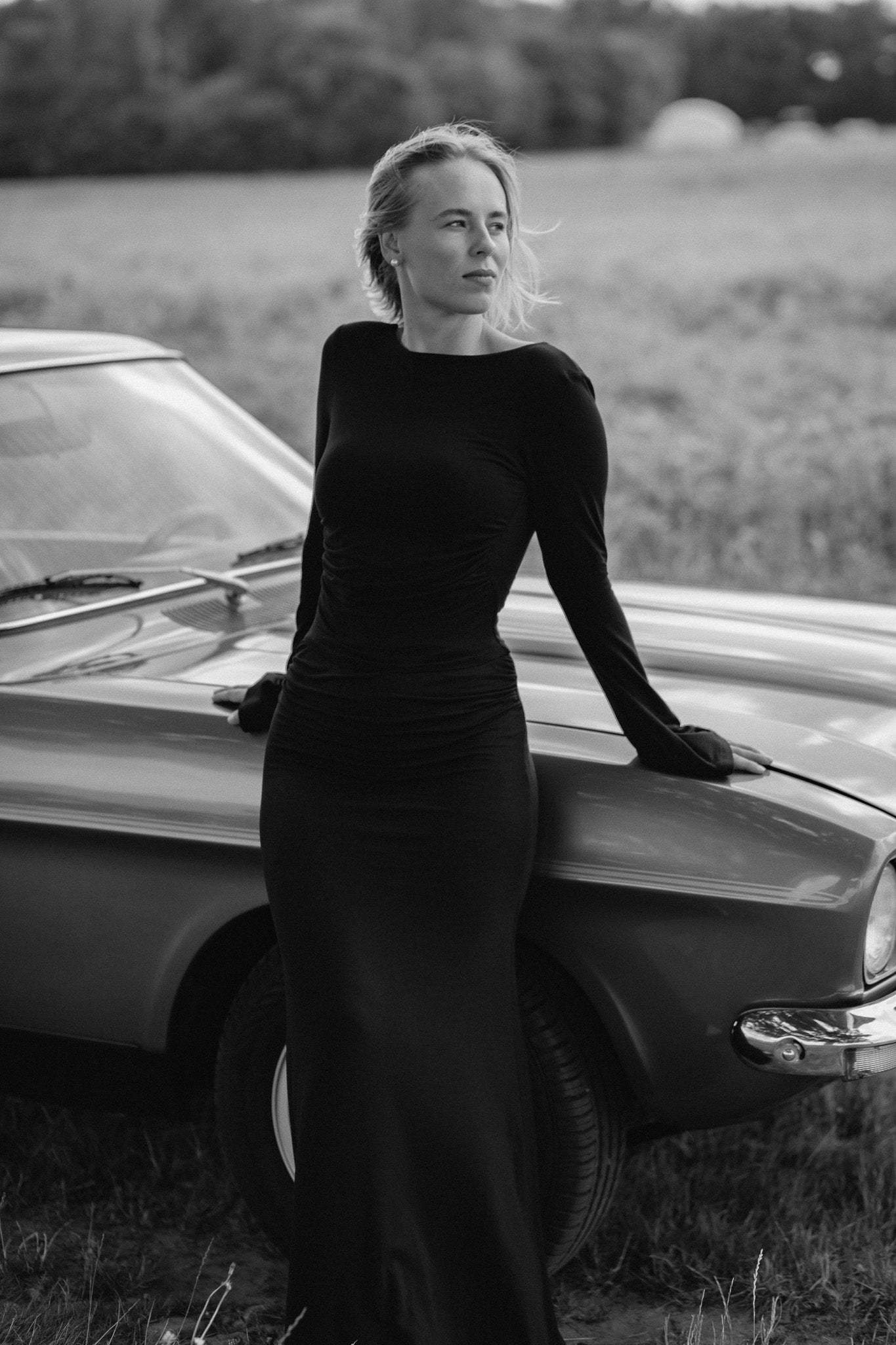 Built-in Bra Set | Diana Long sleeve