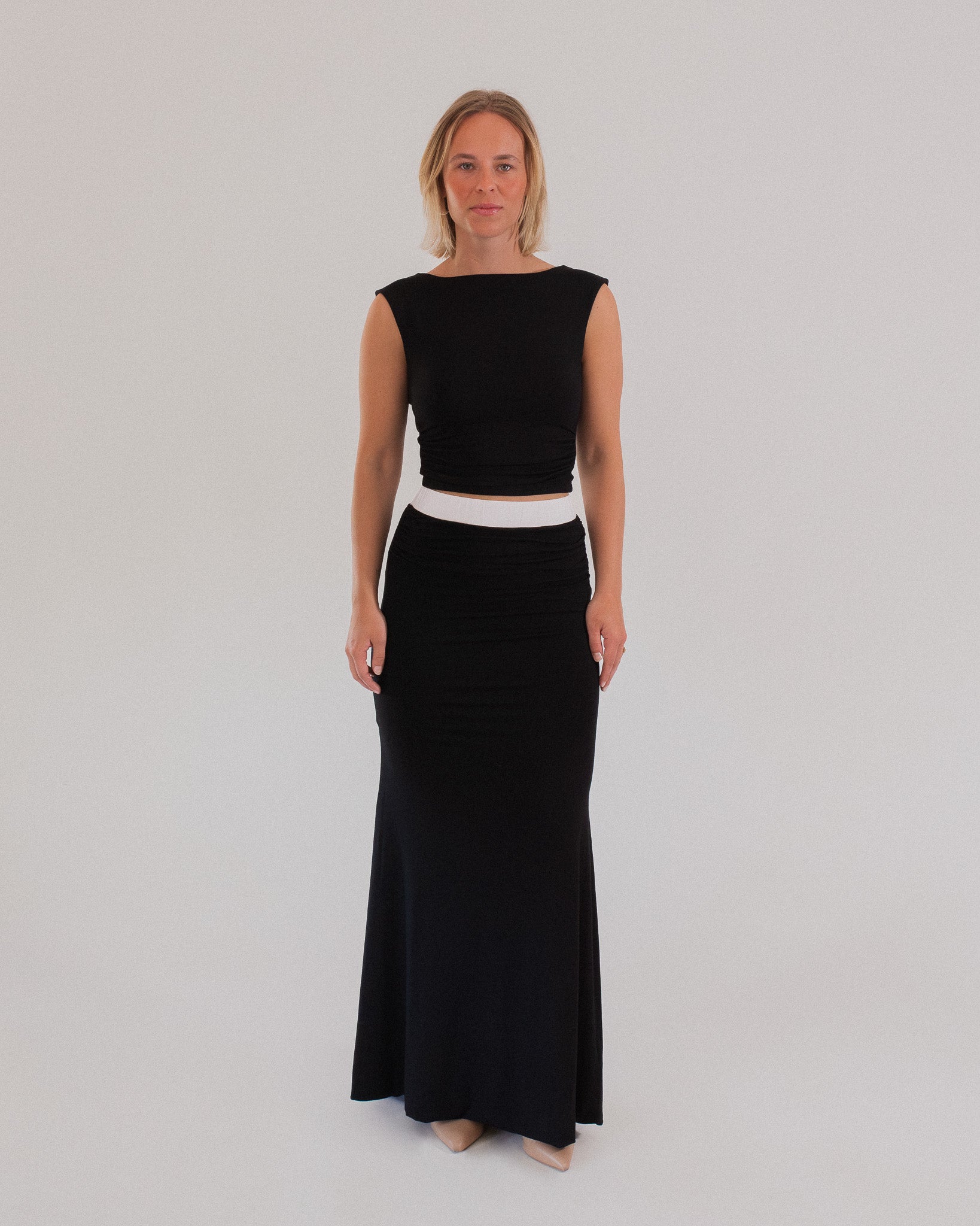 maxi skirt mermaid fit
