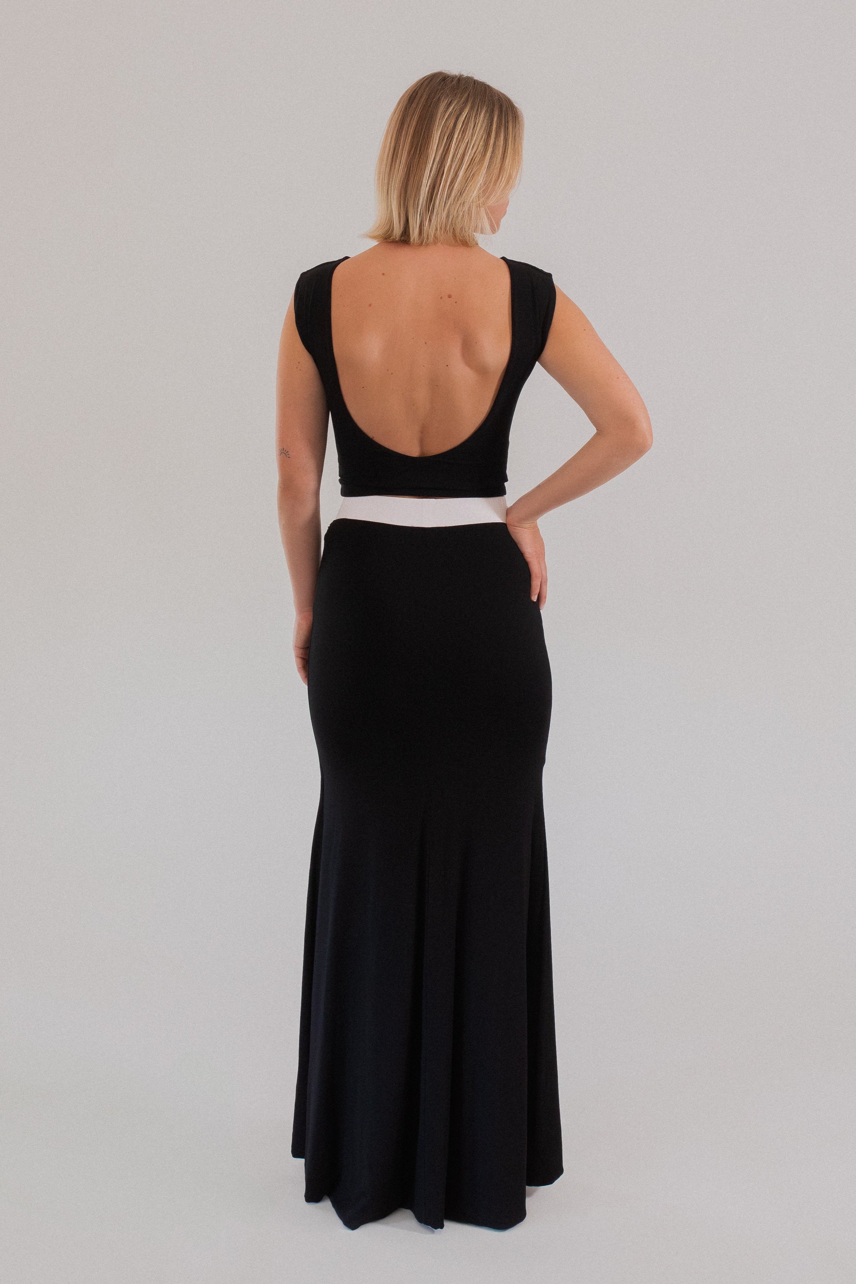 maxi skirt mermaid fit