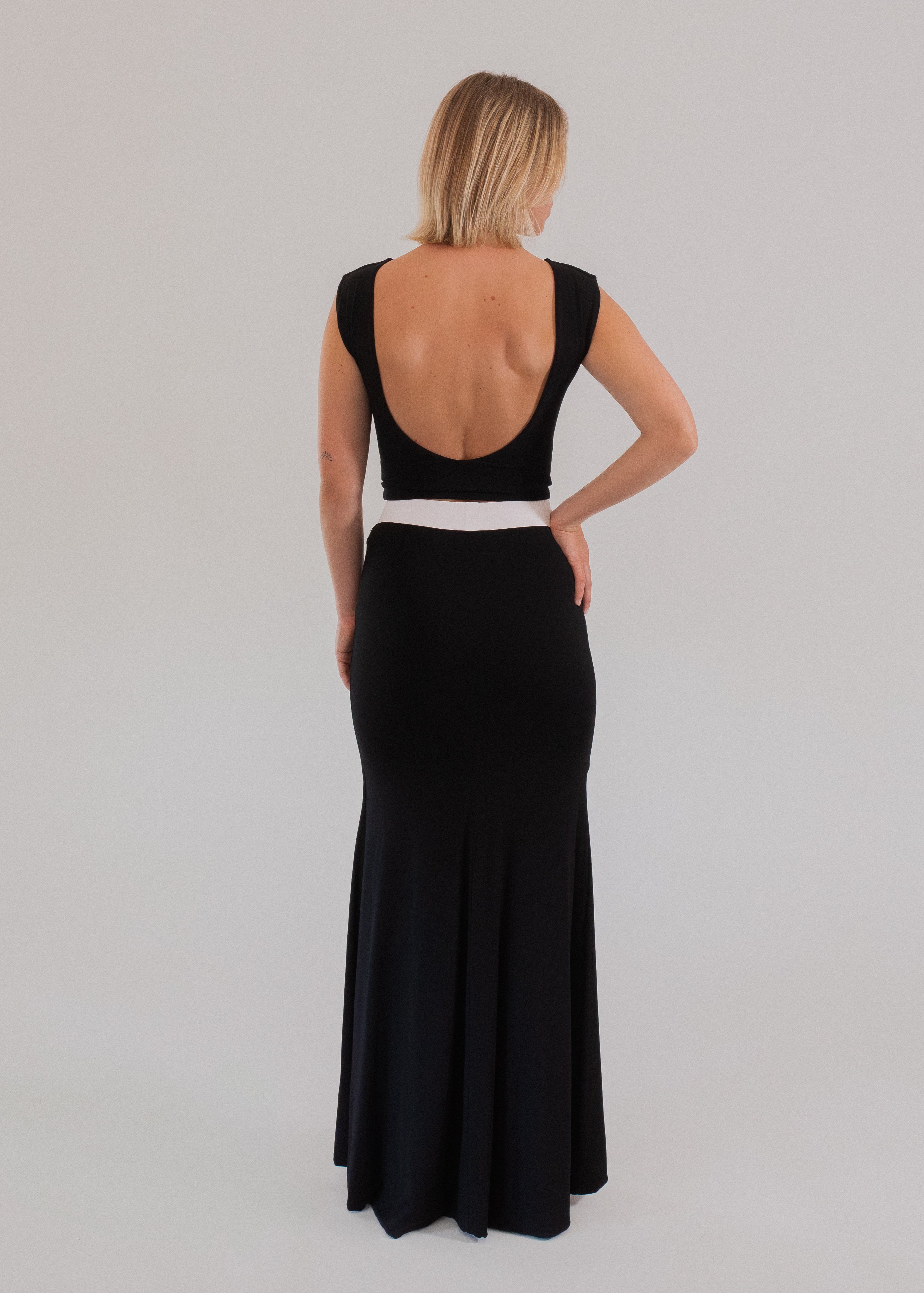 maxi skirt mermaid fit
