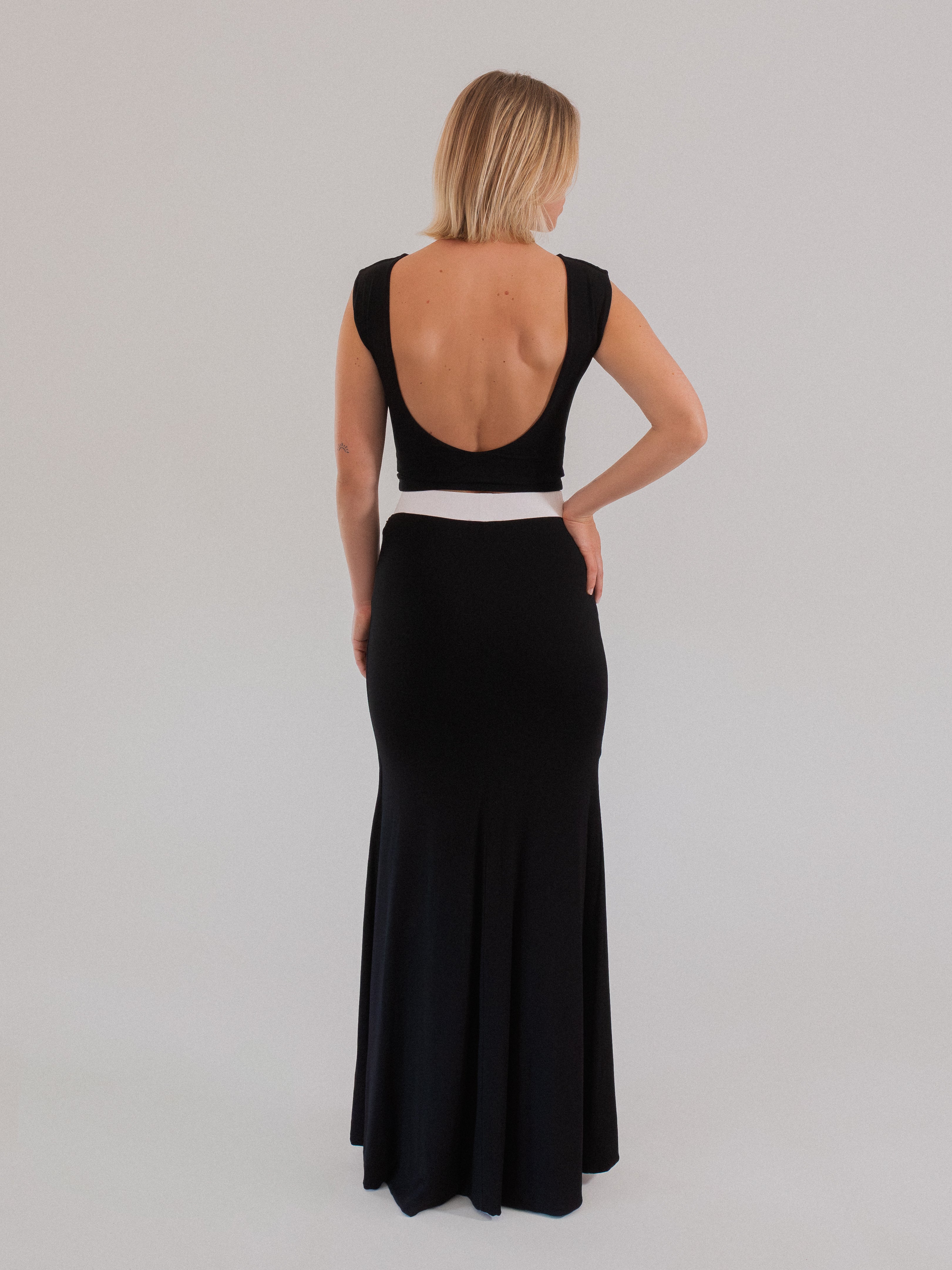 maxi skirt mermaid fit