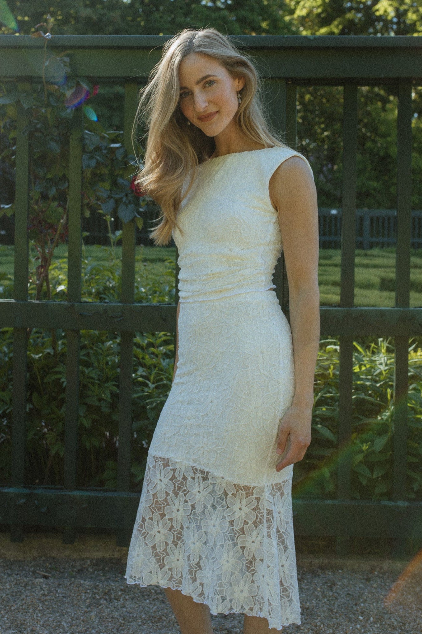 kanten top met ingebouwde bh 