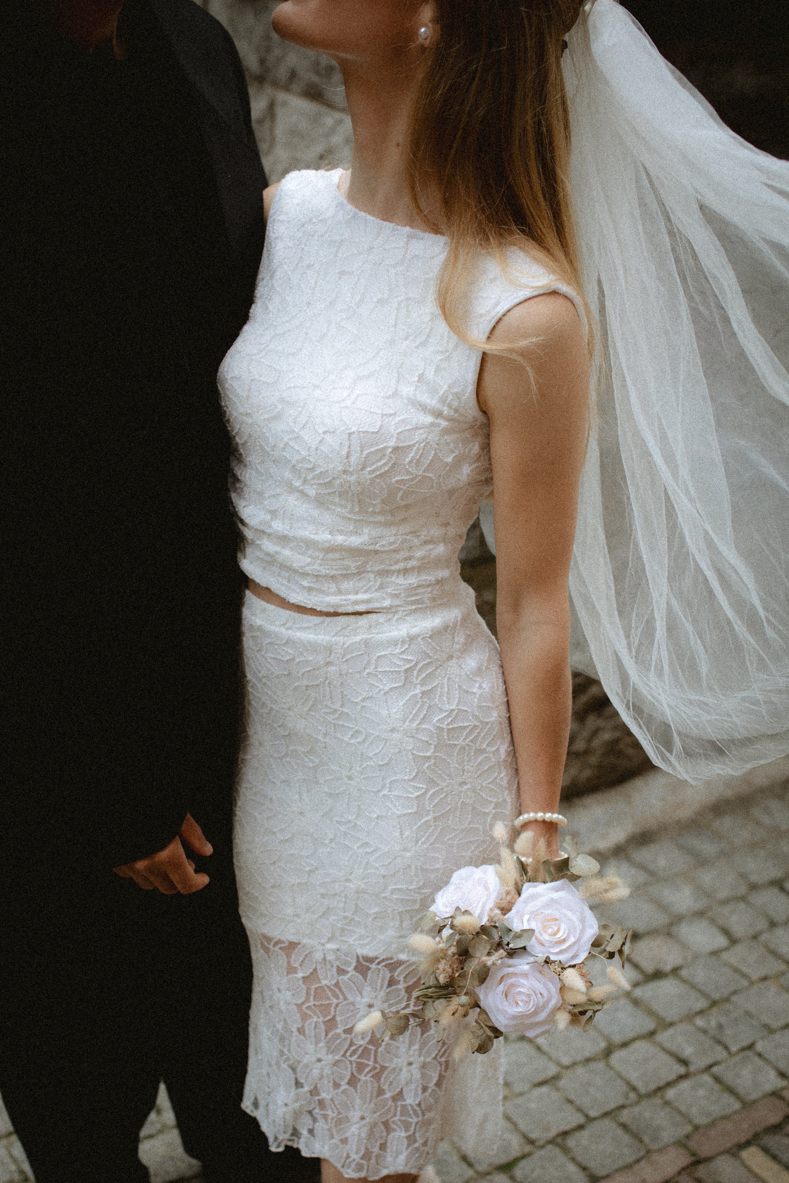 bridal set met ingebouwde bh