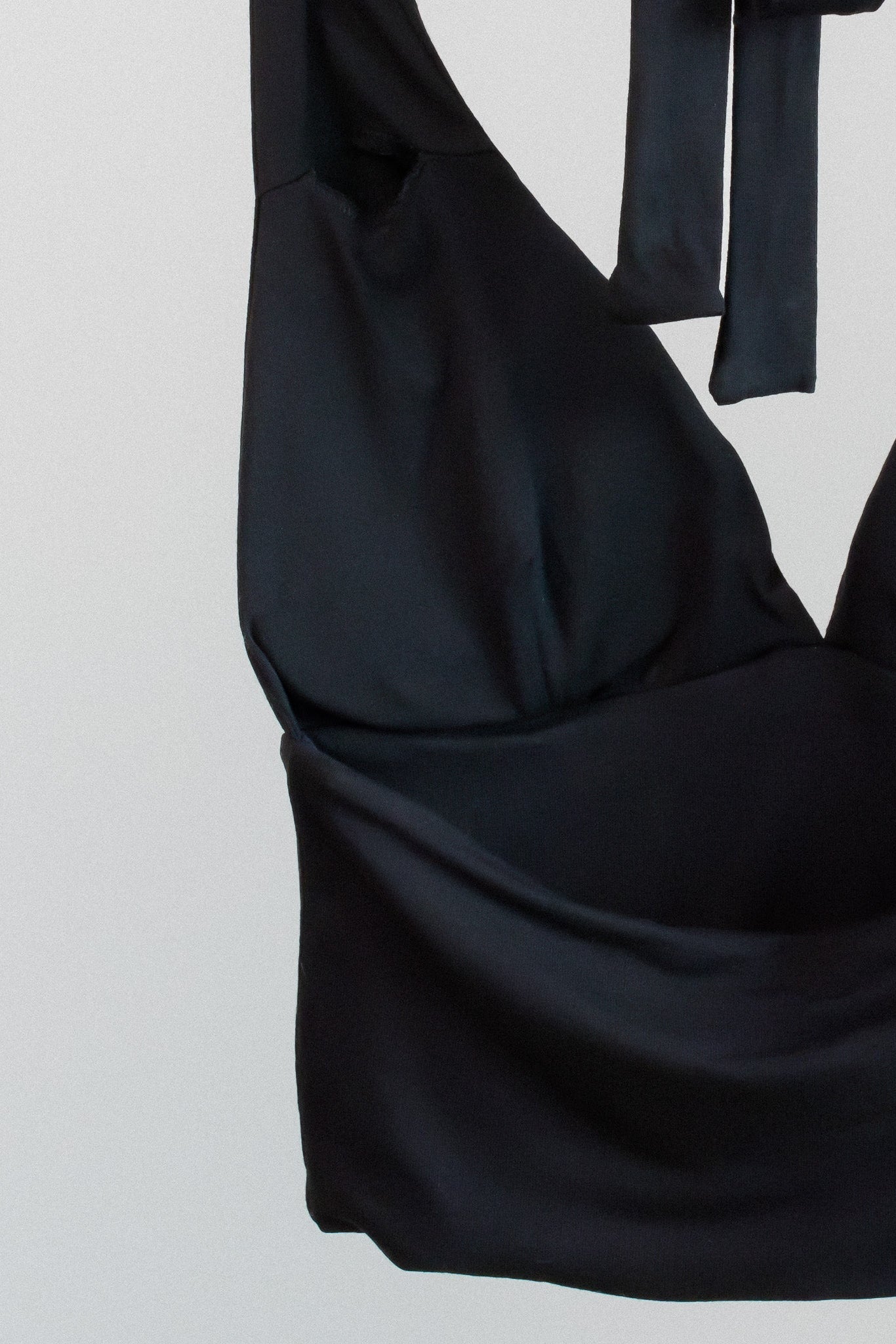 halter top met ingebouwde bh