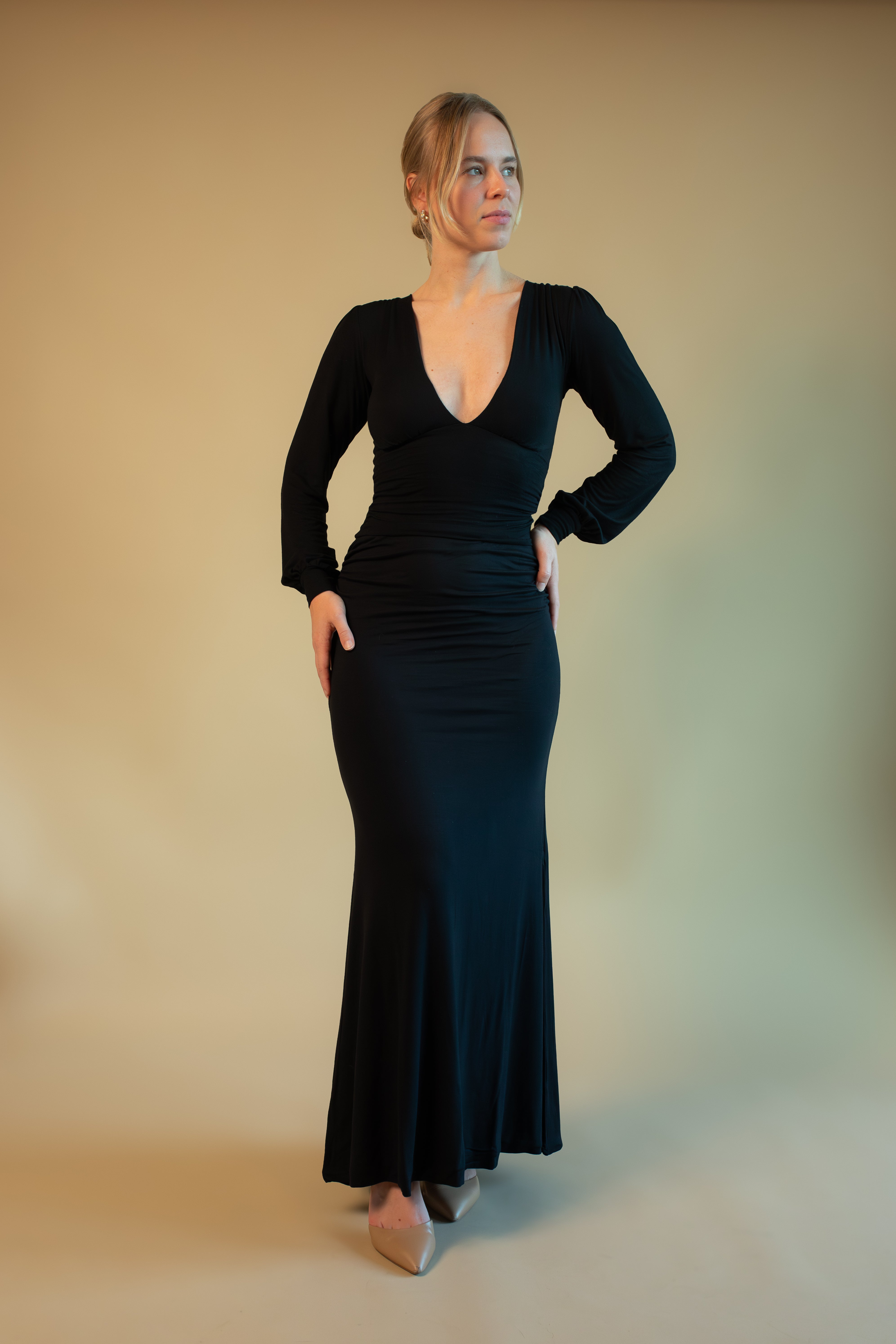 Built-in Bra Top | Kate Long sleeve