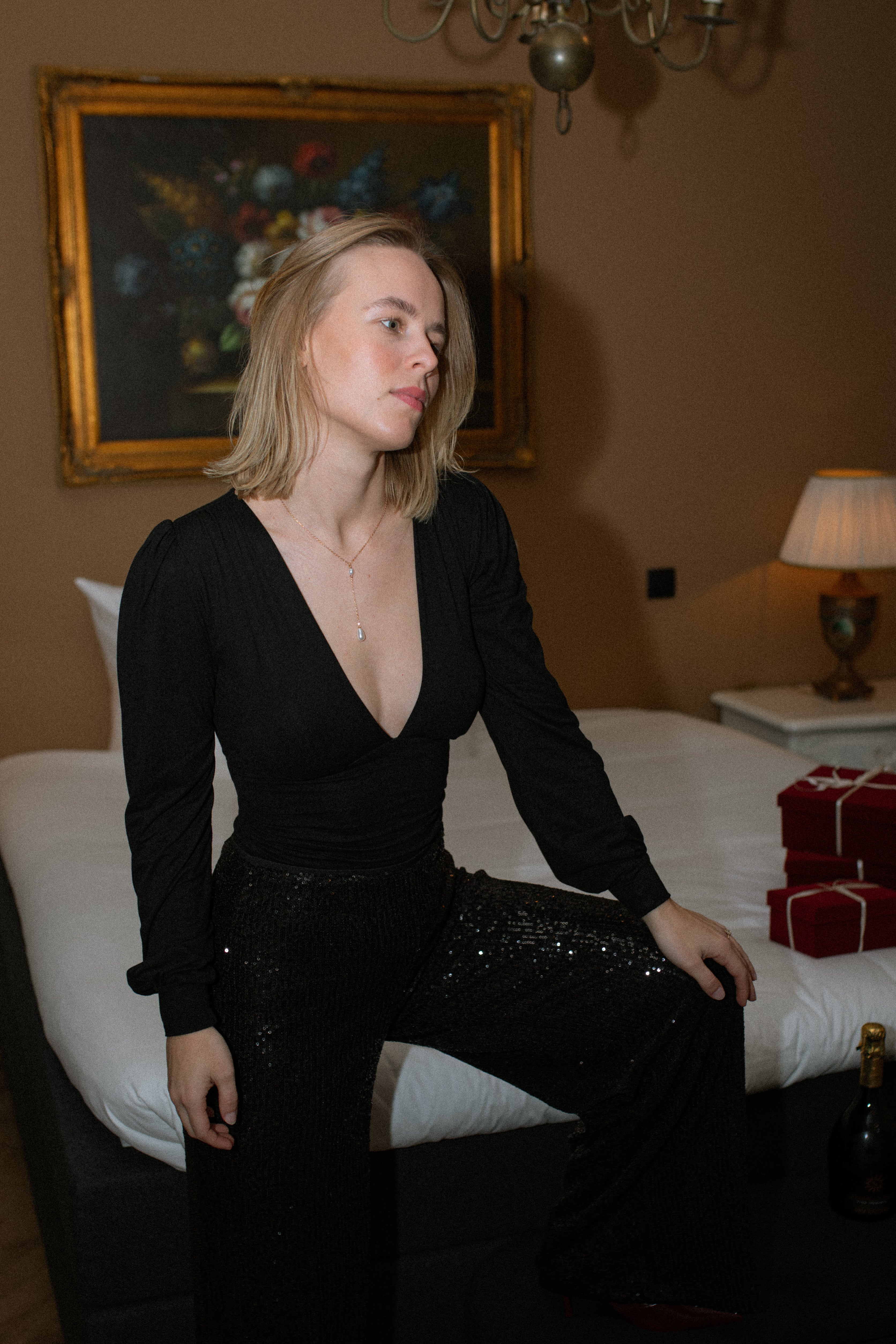 Built-in Bra Top | Kate Long sleeve