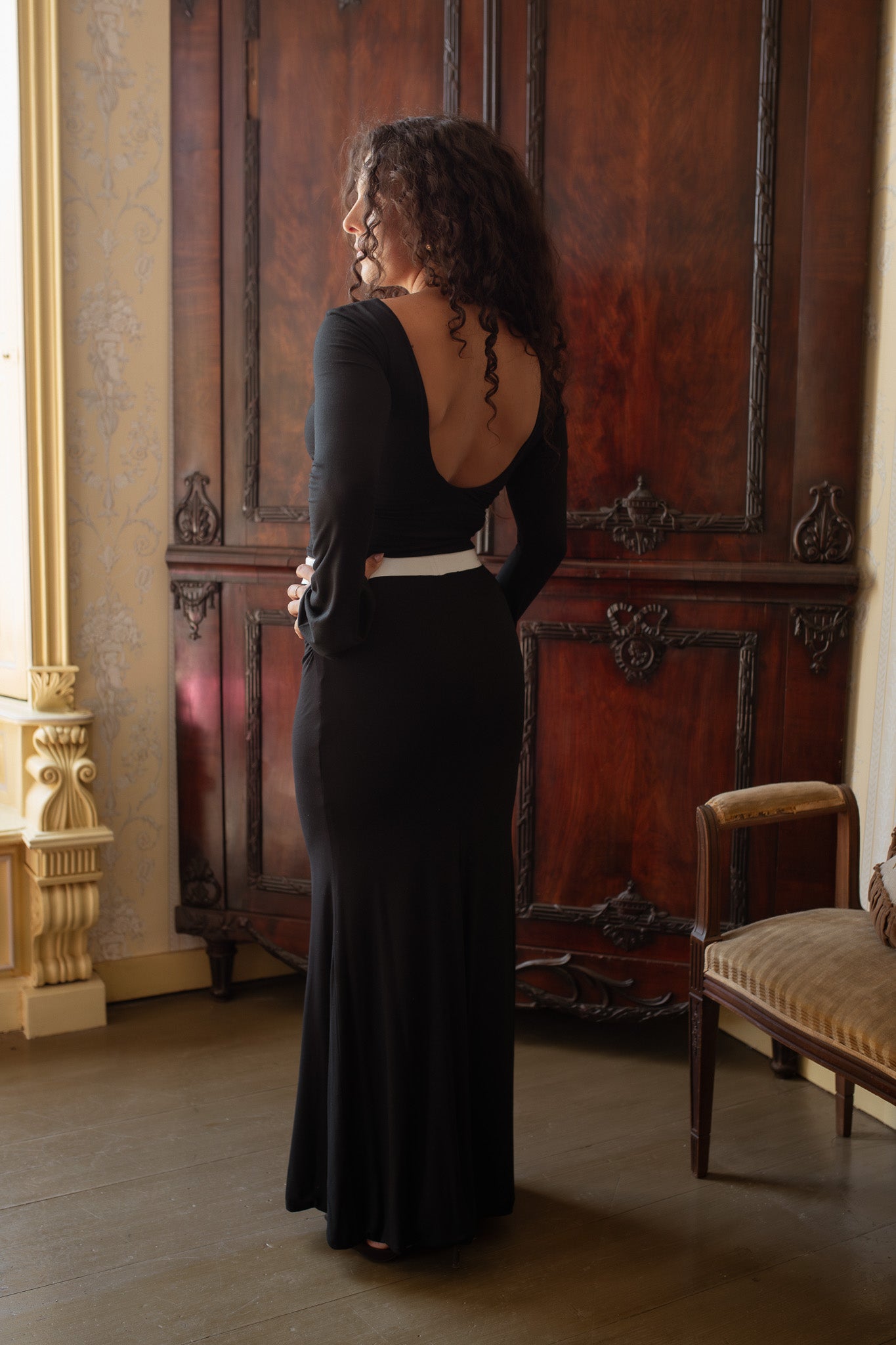 Built-in Bra Set | Diana Long sleeve