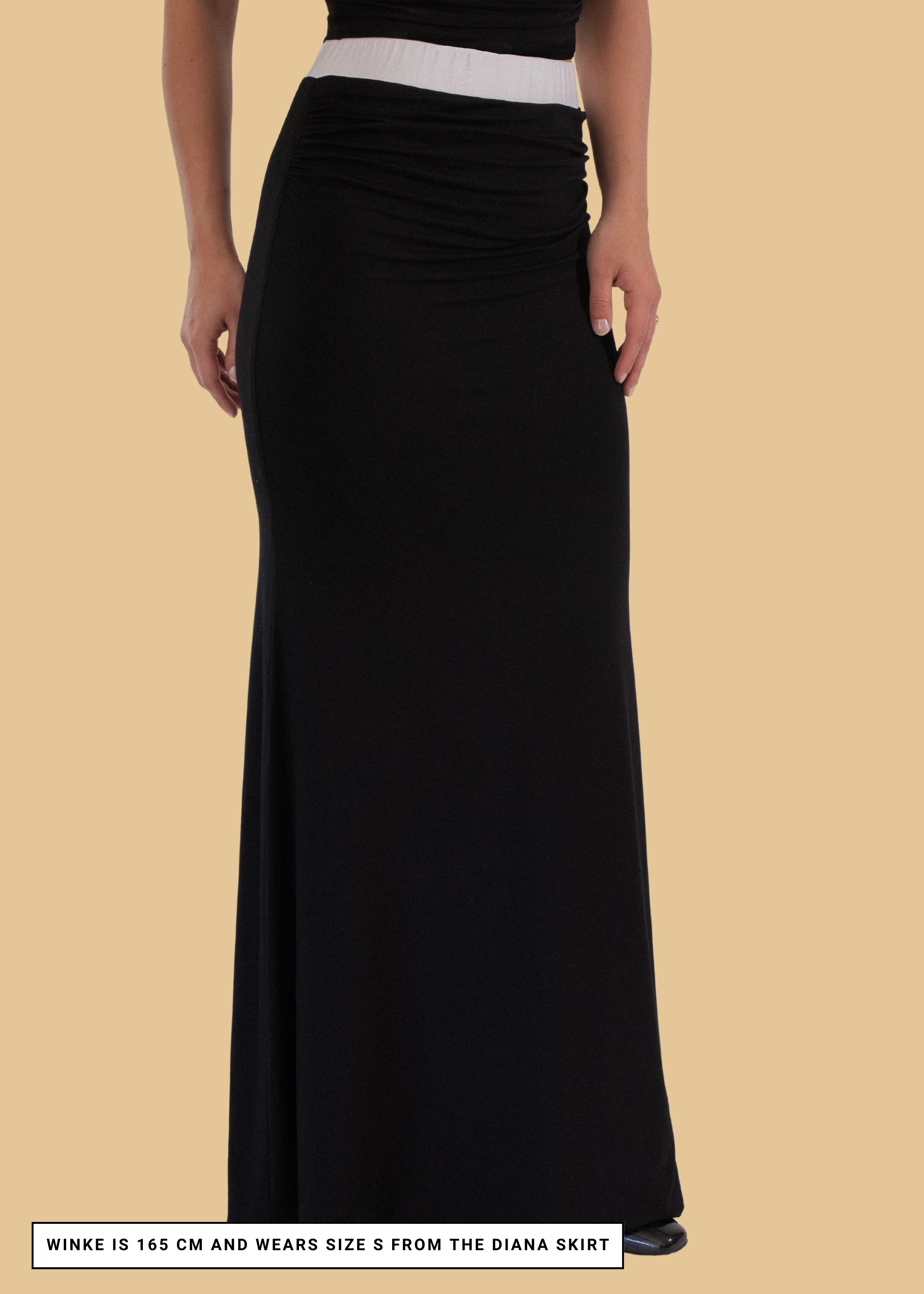 black maxi skirt 
