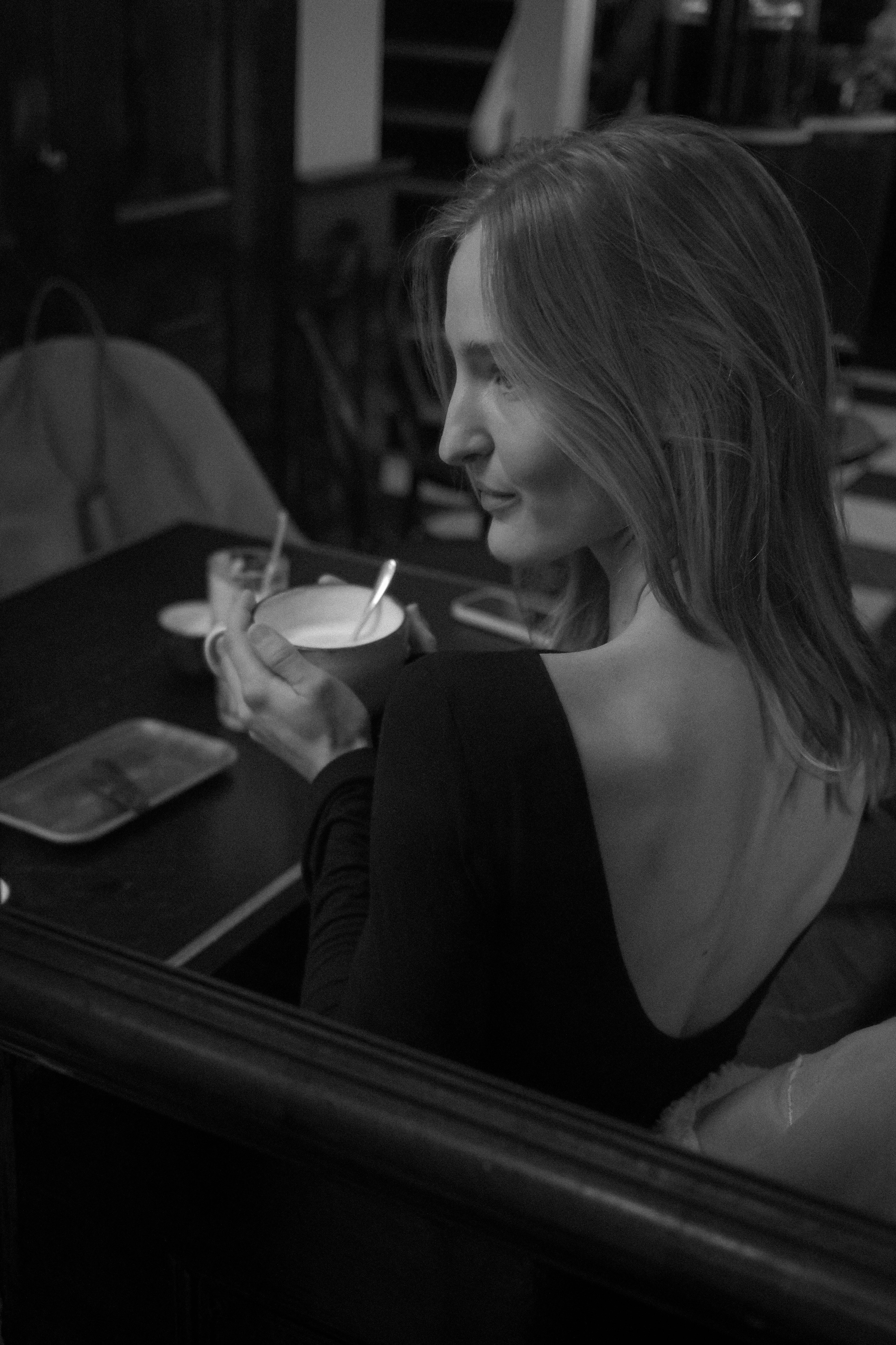 Built-in Bra Top | Diana Long sleeve